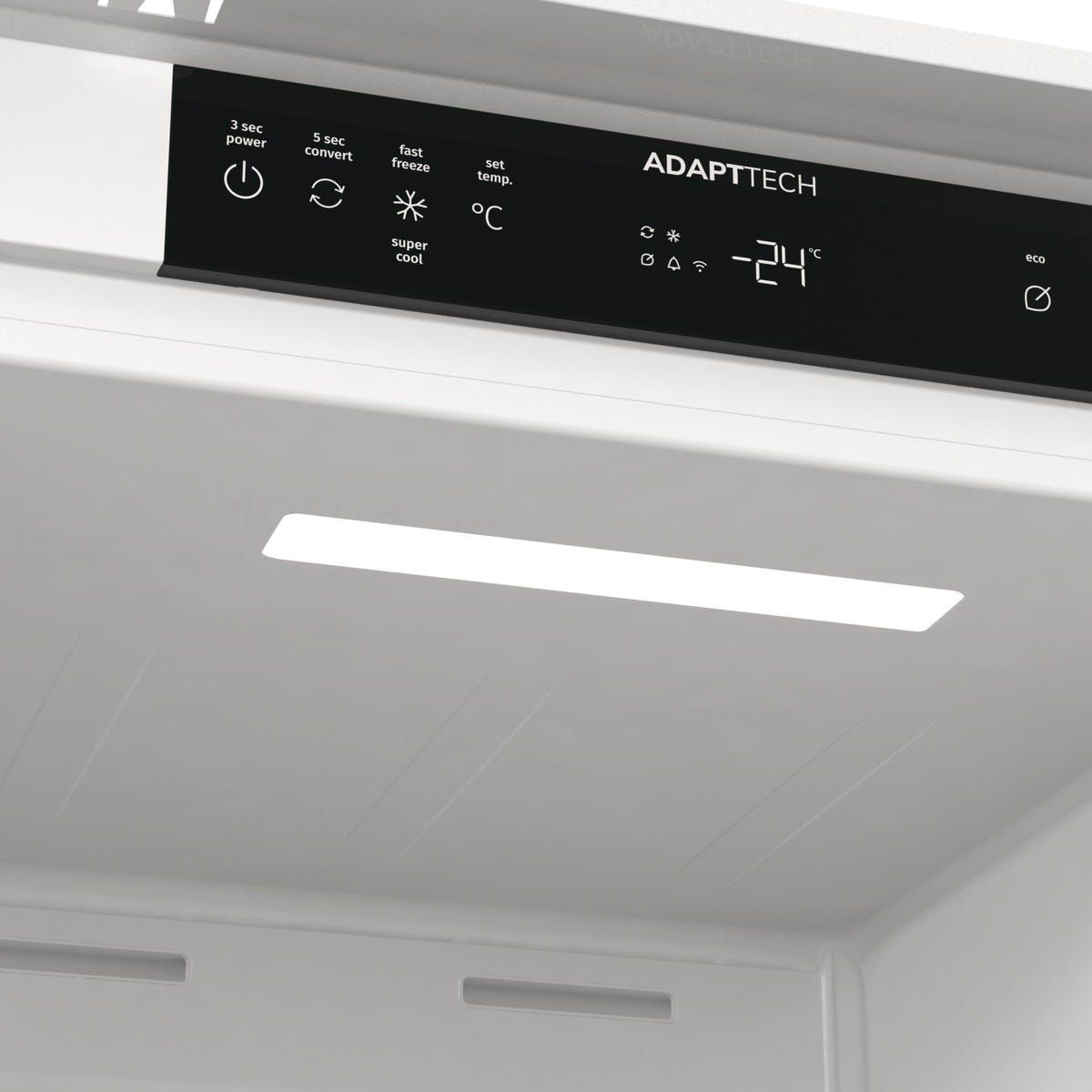מקפיא אינטגרלי 5 מגירות gorenje בנפח 235 ליטר דגם FNCI517E62WF
