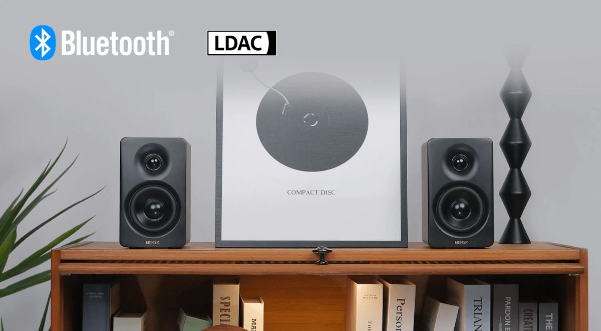 EDIFIER M60 - DT Bluetooth Bookshelf Speaker HiRes (oak)