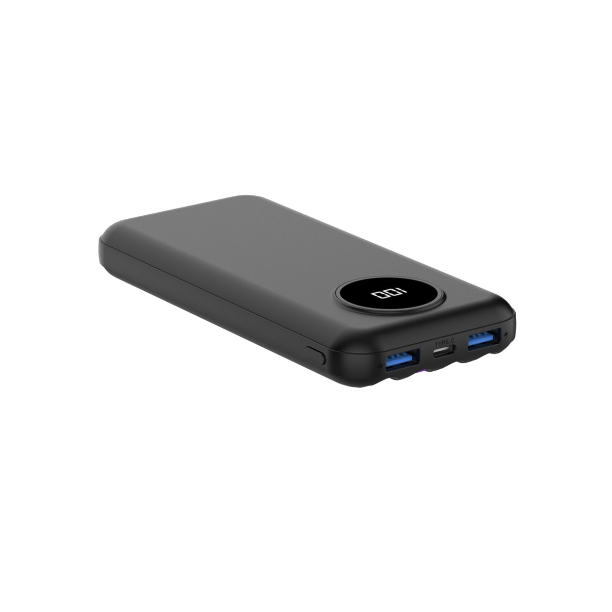 סוללת גיבוי Proview 10000mAh USB שחור עם תצוגת LCD באחריות יבואן רשמי