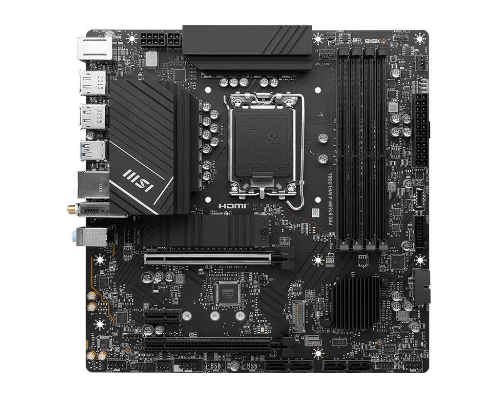 לוח אם MSI PRO B760M-A WIFI DDR4