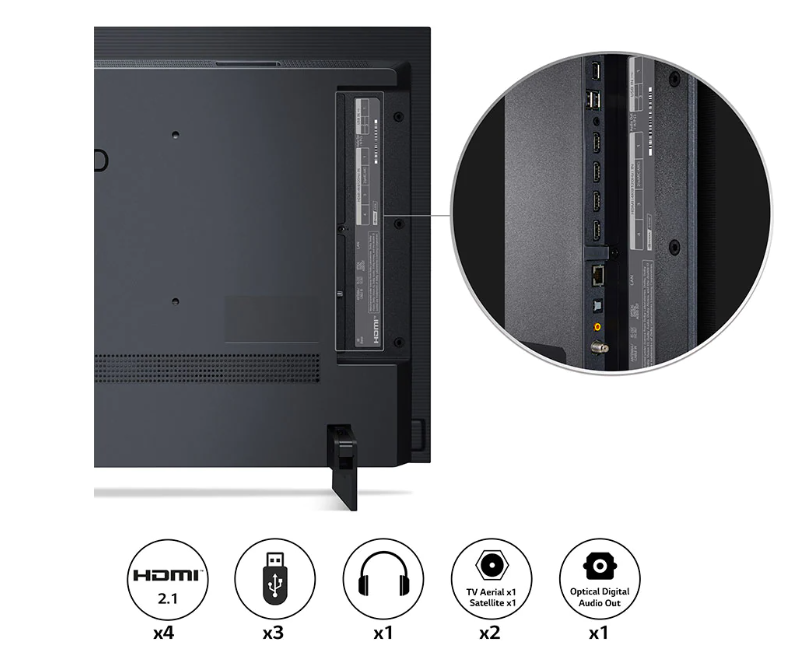 טלוויזיה 42 חכמה LG OLED evo ברזולוציית 4K דגם: OLED42C26LB