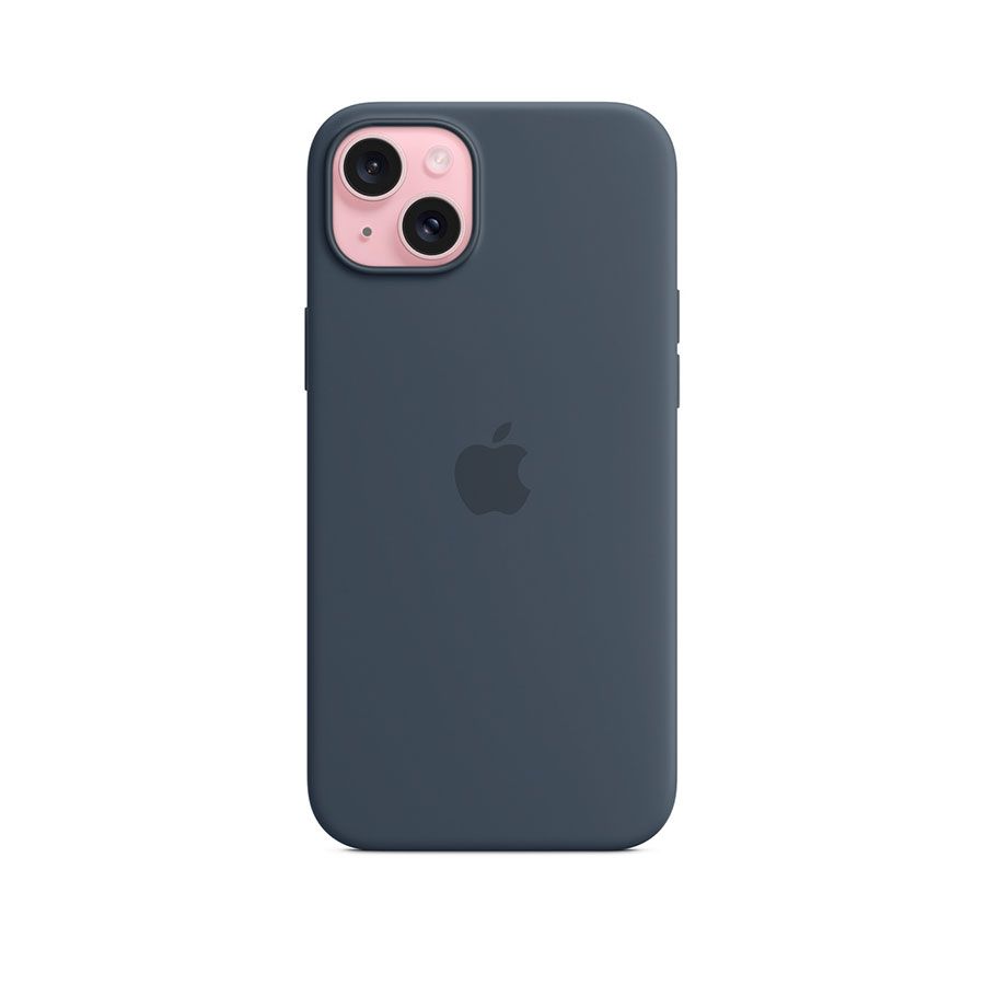 iPhone 15 Series Silicone Cases with MagSafe - Winter Blue