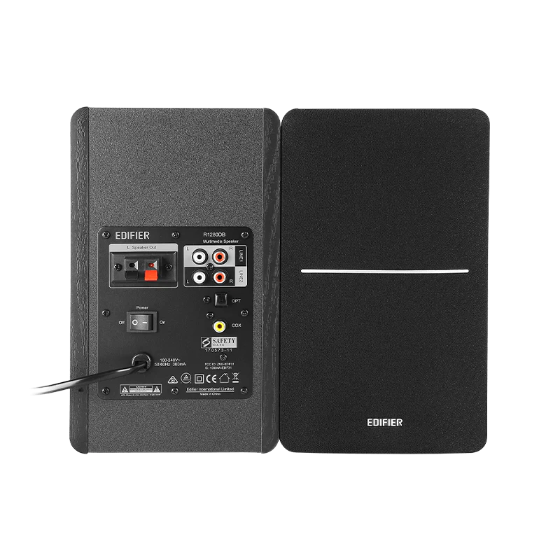 Edifier R1280DB - Powerful Bookshelf Speakers (brown)