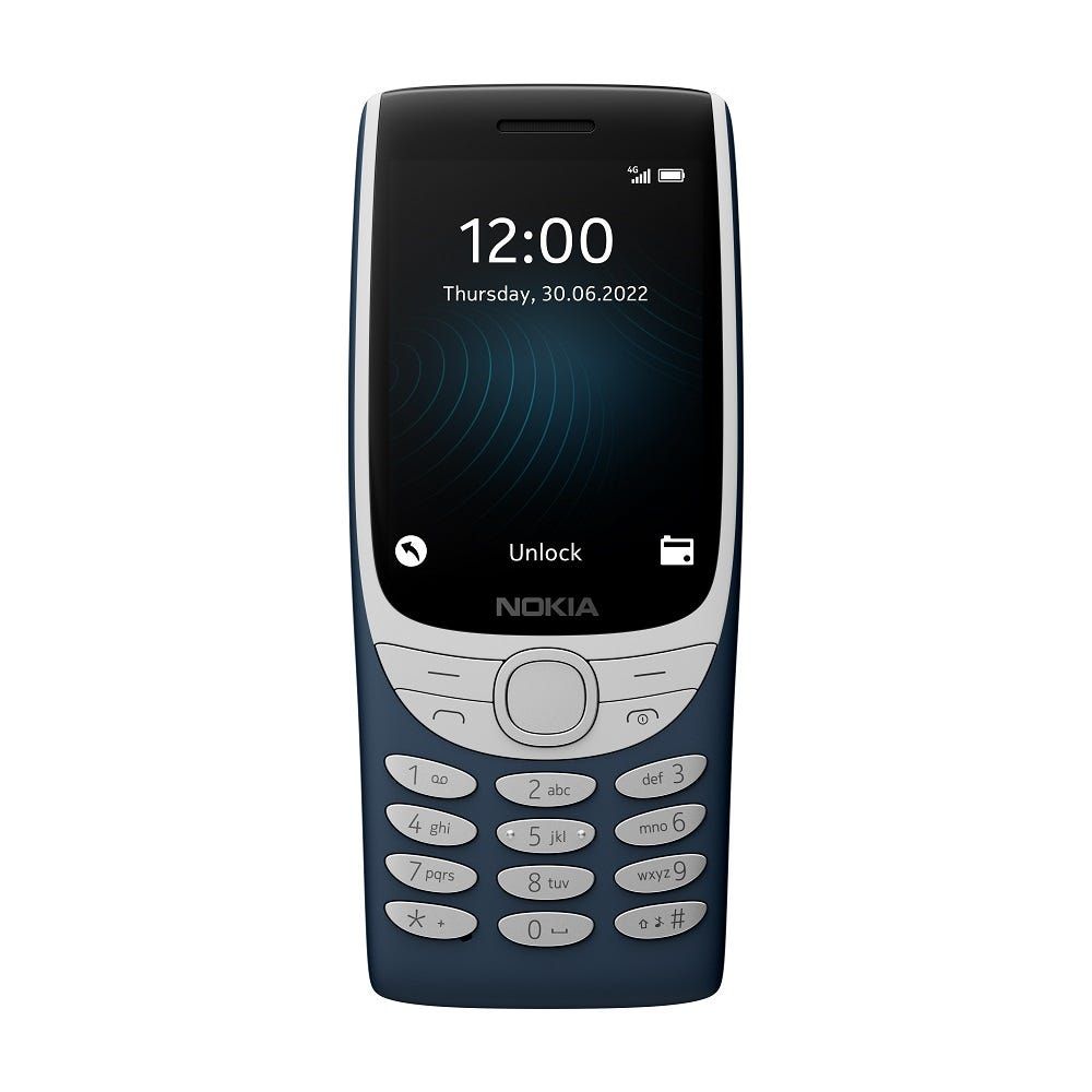 טלפון סלולרי NOKIA דגם 8210 בצבע כחול