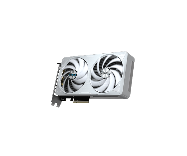 כרטיס מסך Gigabyte GeForce RTX 5060 Ti Eagle OC ICE – זיכרון 16GB GDDR7 – ממשק PCIe 5.0 x8 – תדר 2617MHz – אורך 215 מ"מ – לבן