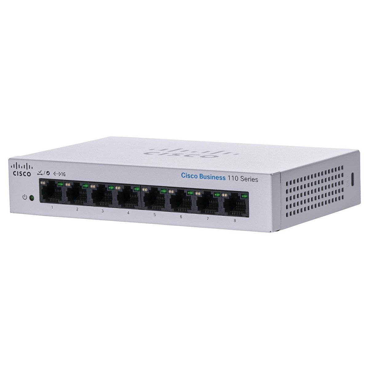 Cisco CBS110-8PP-D Unmanaged Switch CBS110-8PP-D-EU