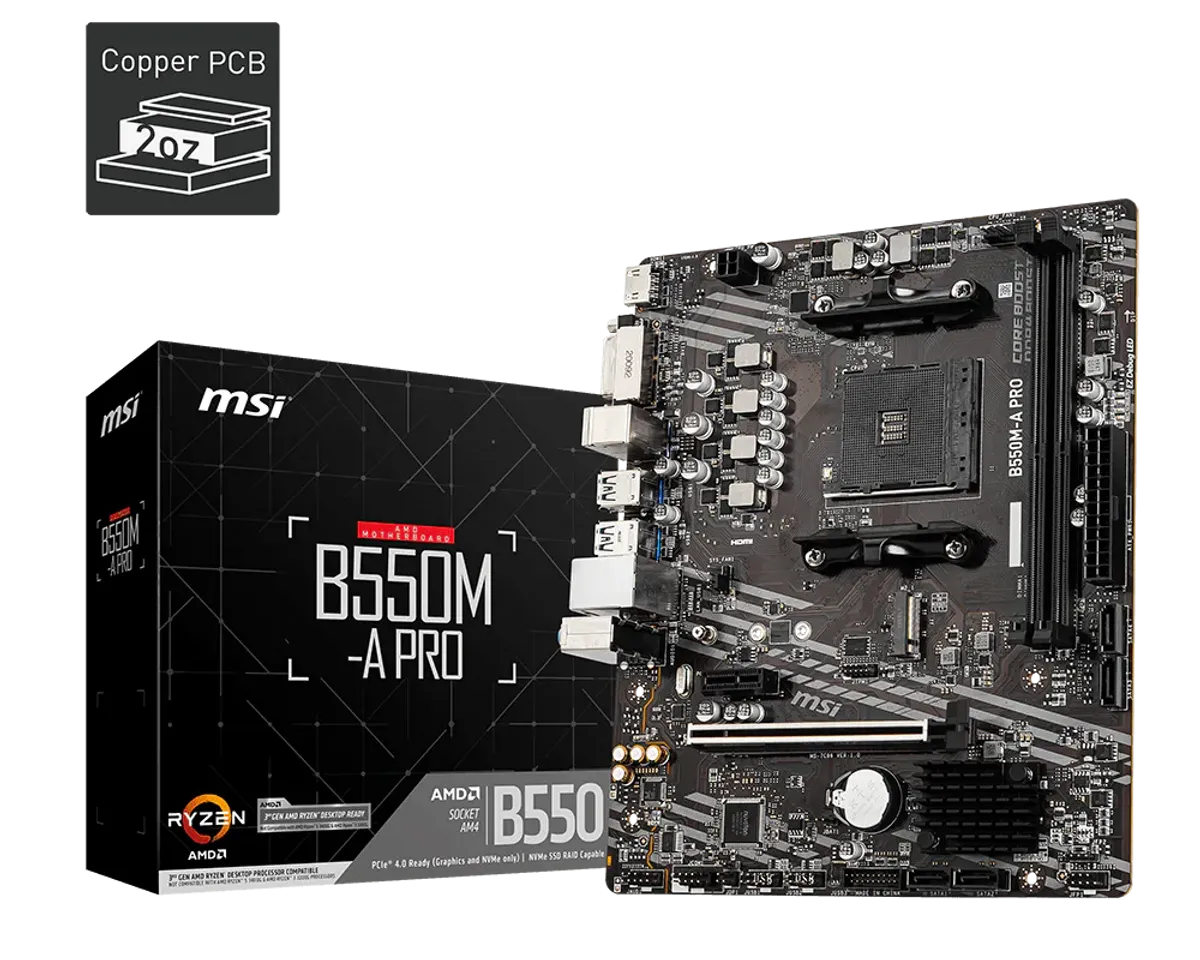 לוח אם MSI B550M-A PRO