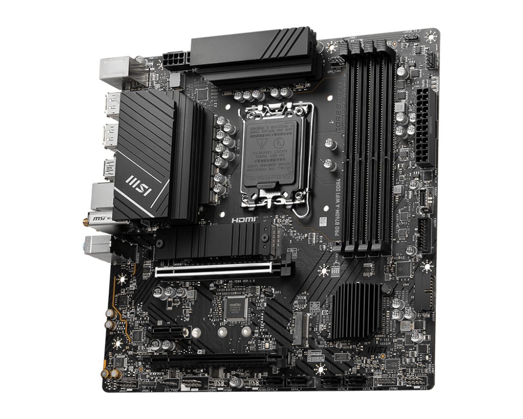 לוח אם MSI PRO B760M-A WIFI DDR4