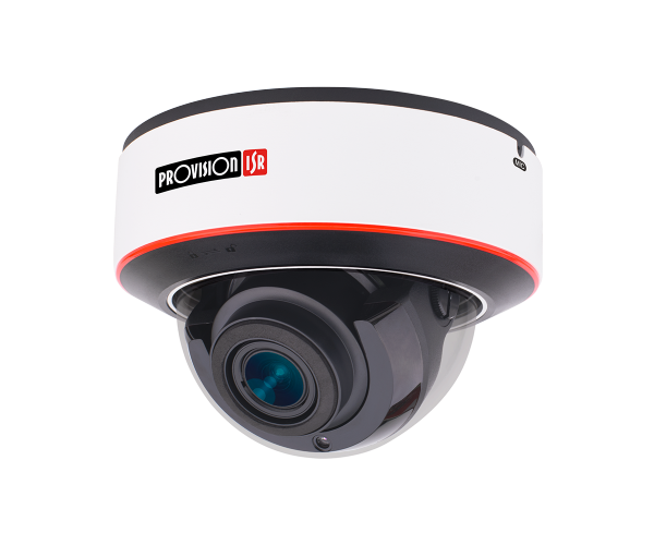 מצלמת כיפה PROVISION IP DAI-380IPE-MVF 8MP 40M IR Motorized VF