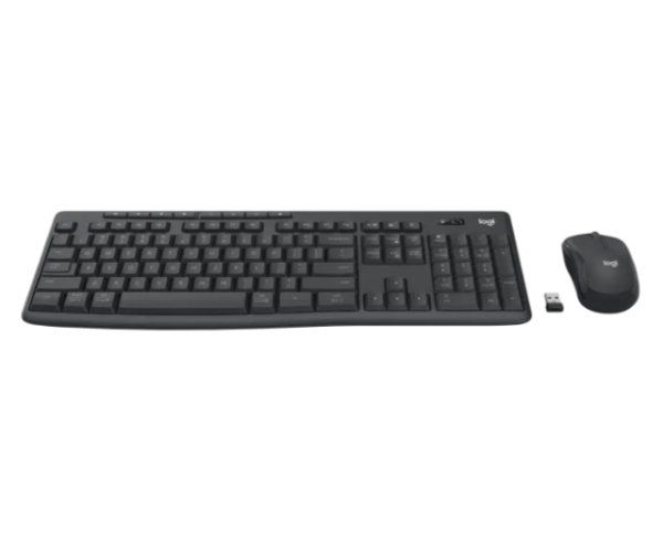 סט מקלדת ועכבר אלחוטי Logitech MK370 Combo for Business – צבע שחור – חיבור אלחוטי ובלוטות'