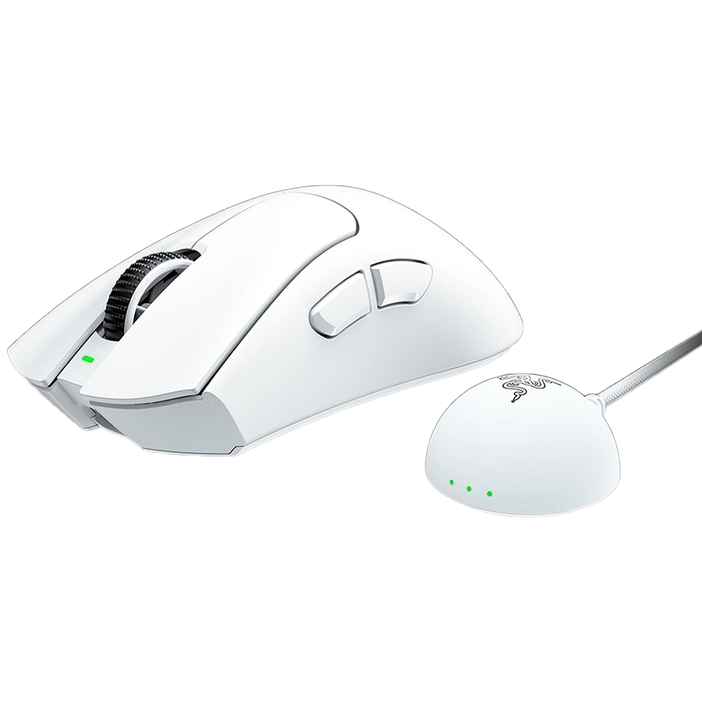 עכבר אלחוטי Razer DeathAdder V4 Pro – לבן