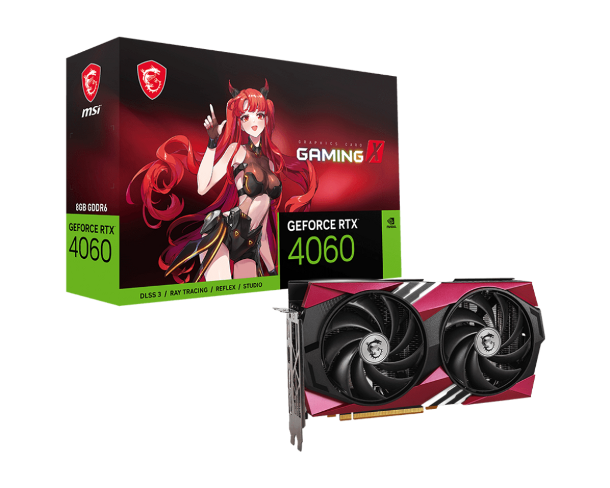 כרטיס מסך MSI  GeForce RTX 4060 GAMING 8G MLG