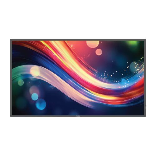 מסך שילוט מקצועי Philips 55" 4K UHD דגם 55BDL4050Q - בהירות 500 ניט לעבודה רציפה 24/7 עם Android 10