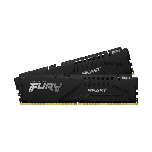 זיכרון Kingston FURY Beast DDR5 32GB 5600MT/s CL36 לבן EXPO Kit2