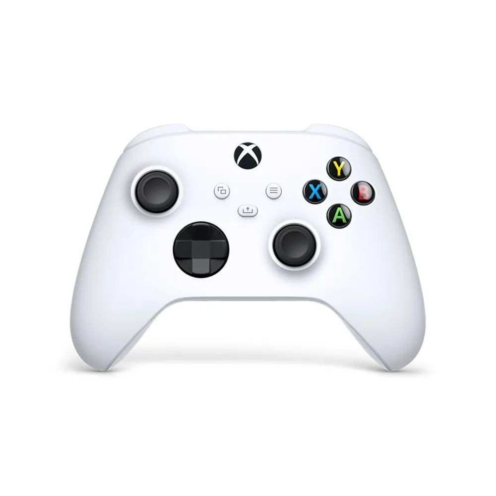 בקר אלחוטי Xbox Series X|S – D-Pad היברידי – Bluetooth ו-Xbox Wireless – כפתור שיתוף – לבן
