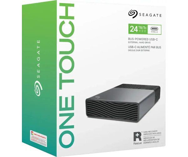 דיסק חיצוני Seagate One Touch Desktop 24TB 3.5 Inch USB-C
