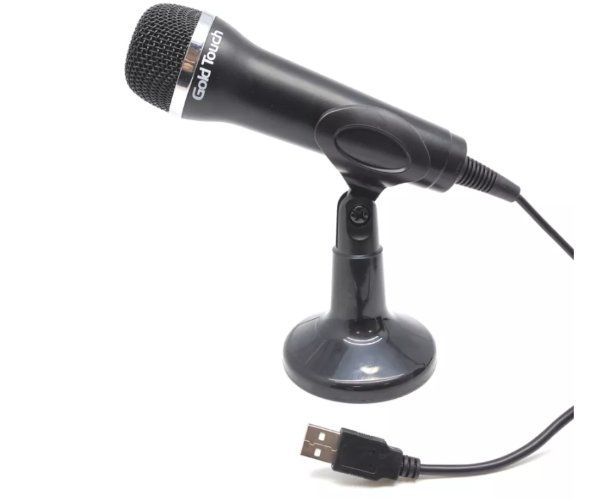 מיקרופון שולחני GOLD TOUCH 1.5 USB CABEL GAMING MIC