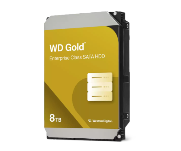 דיסק קשיח 3.5 לנייח WD 8TB Gold Enterprise 256MB Cache 7200RPM