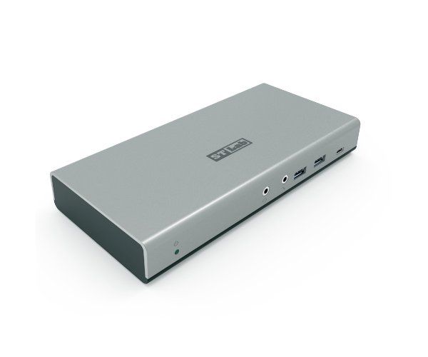 תחנת עגינה אוניברסלית ST-LAB U-2450 USB 10G DUAL Display DVI HDMI