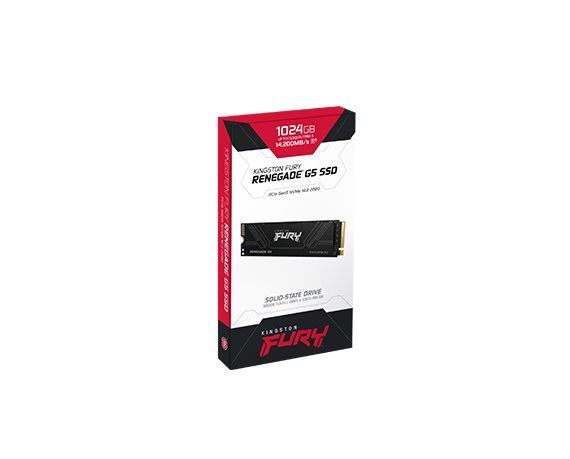 Kingston FURY Renegade G5 1TB SSD PCIe 5.0 NVMe M.2 2280