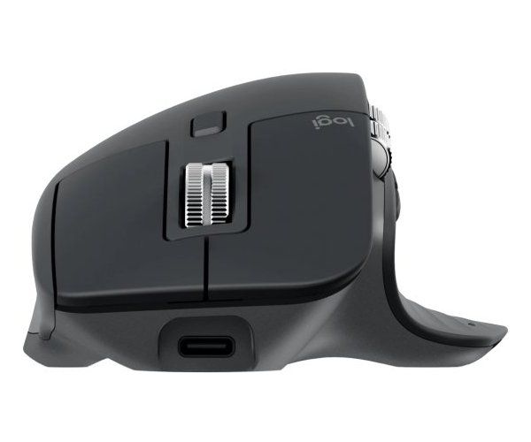 עכבר שחור Logitech MX Master 3S BT 8000 Dpi Ergonimic