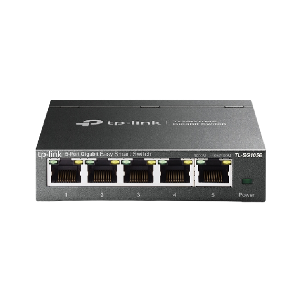 TL-SG105E 5-Port Gigabit Switch מבית TP-LINK