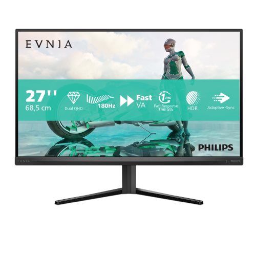 מסך גיימינג Philips 27M2N3500 בגודל 27 אינץ' Fast VA QHD 180Hz