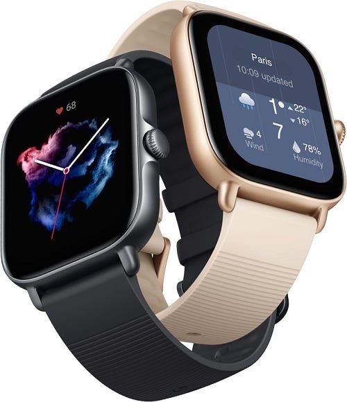 שעון חכם Amazfit דגם GTS 3 צבע Ivory White