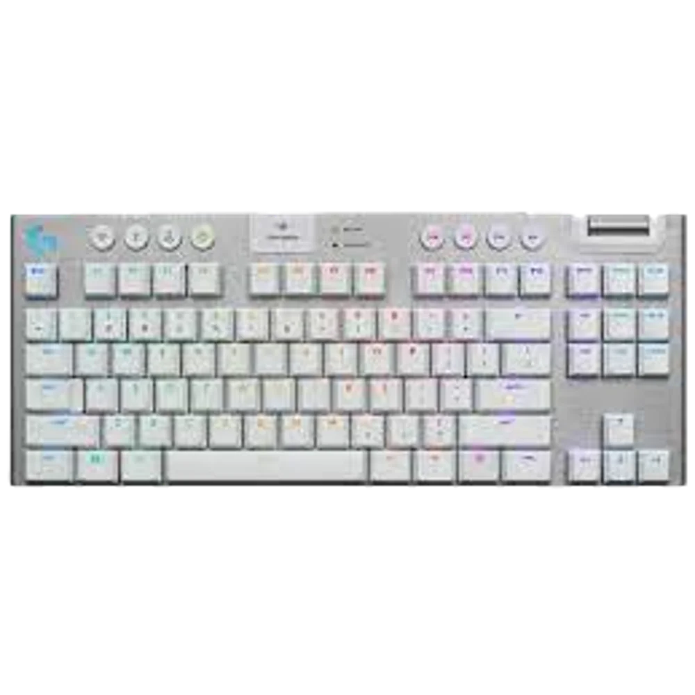 LIGHTSPEED Gaming Keyboard-WHITE-2.4GHZ BT- TAC