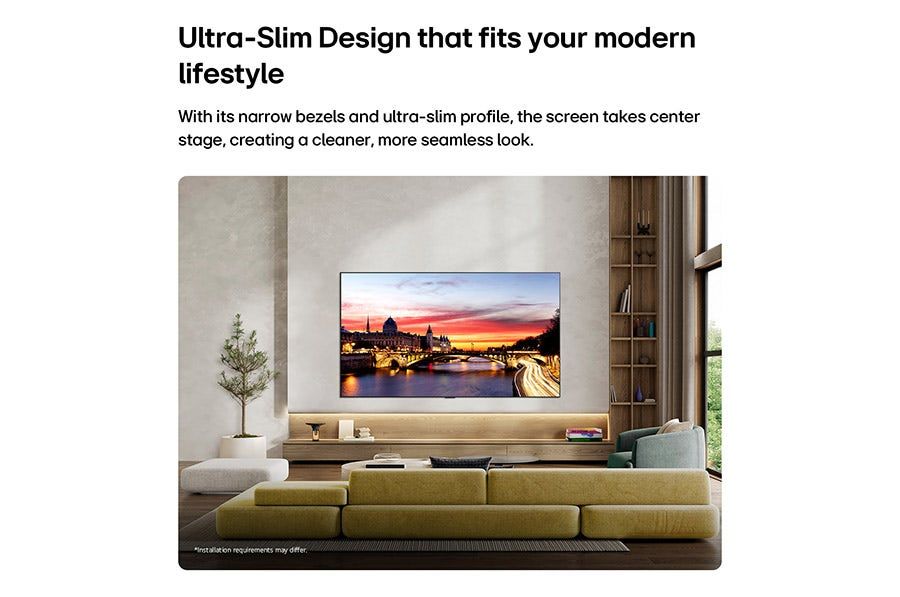 טלוויזיה חכמה LG OLED 83'' – 4K UHD – ThinQ AI – webOS – דגם OLED83C66LA