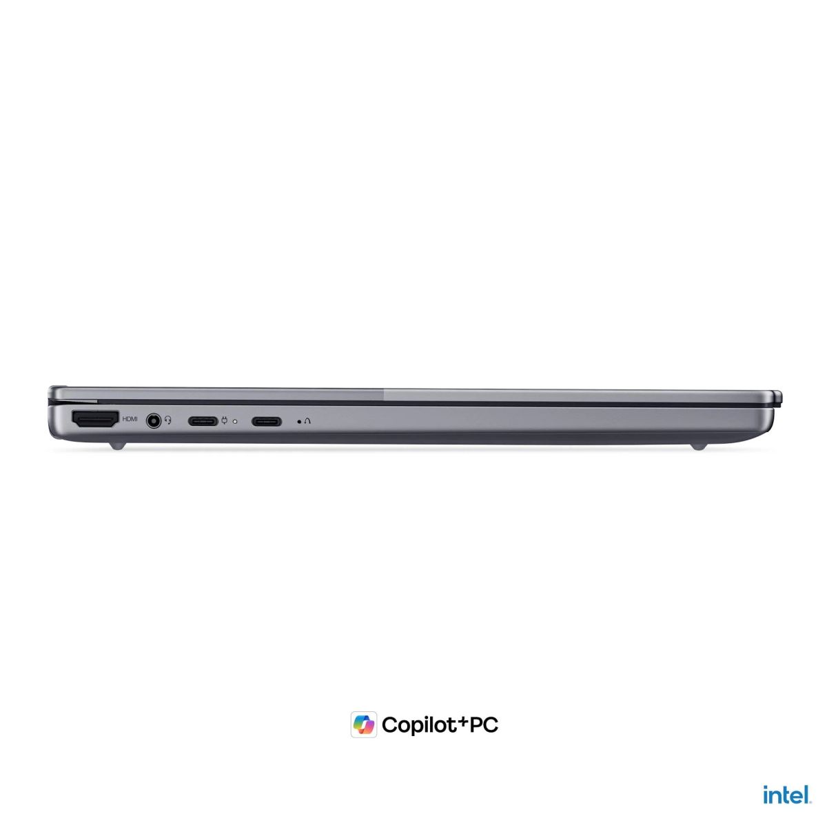 מחשב נייד Lenovo ThinkBook 14 2-in-1 – מעבד Core Ultra 5 325 – זכרון 16GB – כונן 512GB SSD – מ.גרפי Intel Graphics – מסך מגע 14" – צבע כסוף