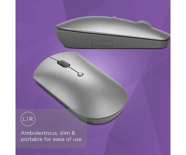 עכבר אלחוטי שקט Lenovo 600 BT Silent Mouse