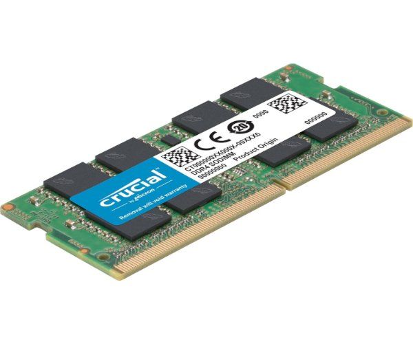 זכרון למחשב נייד Crucial DDR4 16GB SODIMM – מהירות 3200MHz – CL22