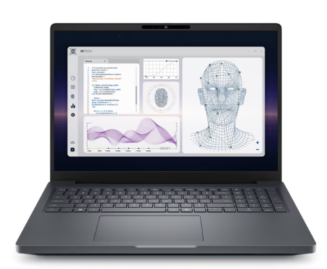 מחשב נייד Dell Pro Max Plus 16 MB16250 – מעבד Intel Core Ultra 7 265HX – זכרון 32GB DDR5 – כונן 1TB SSD NVMe – מ.גרפי NVIDIA RTX PRO 3000 12GB – צבע Magnetite