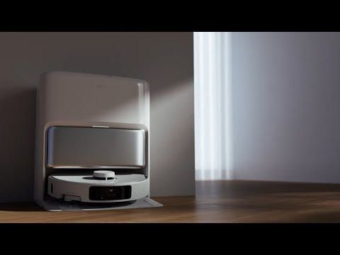 שואב אבק רובוטי שוטף MOVA דגם P50 Pro Ultra בצבע לבן