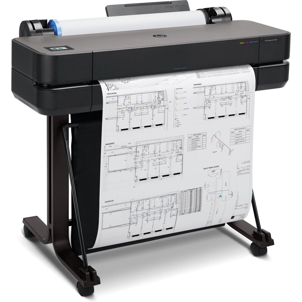 פלוטר HP Designjet T-630 24-in Printer