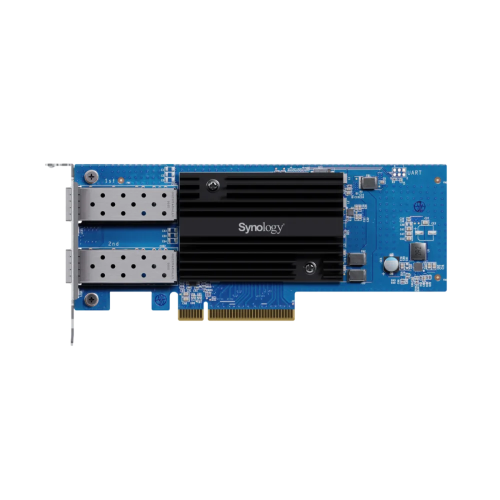 כרטיס רשת כפול דגם E10G30-F2 10GbE מבית Synology