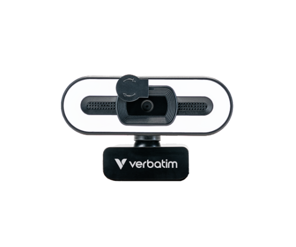 מצלמה Verbatim AWC-02 FHD 1080P Autofocus with Mic and Light
