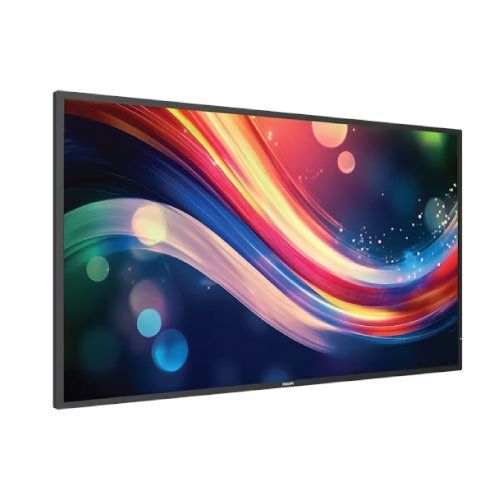 מסך שילוט מקצועי Philips 55" 4K UHD דגם 55BDL4050Q - בהירות 500 ניט לעבודה רציפה 24/7 עם Android 10