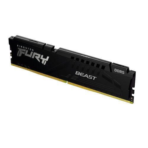 זיכרון Kingston FURY Beast DDR5 16GB 5200MT/s CL40 שחור
