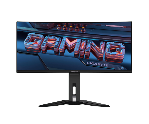 מסך קעור QD-OLED 0.03ms 175Hz GIGABYTE MO34WQC Curved 2K WQHD 34