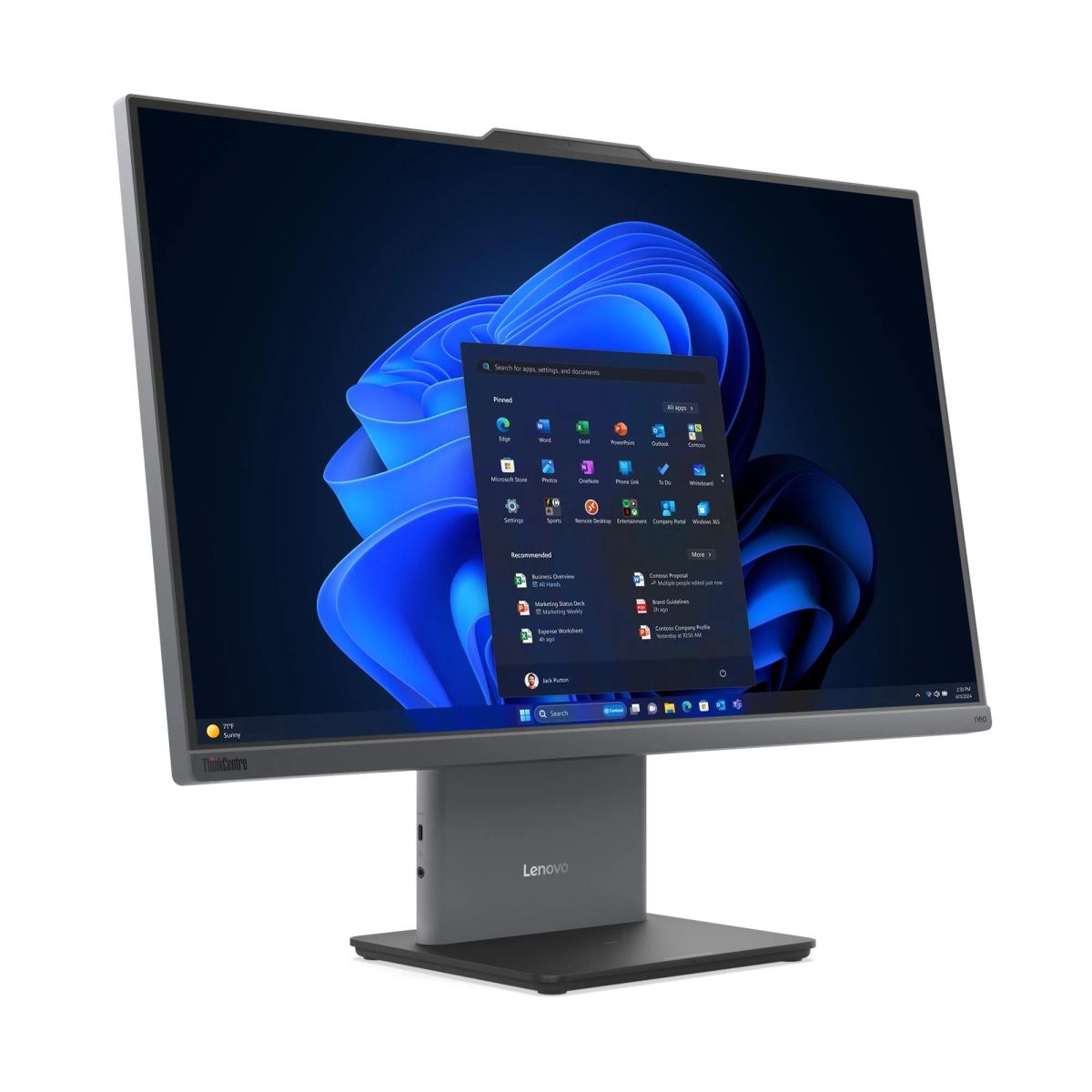 LENOVO ThinkCentre AIO 50a 27 G6 U7-256V|16GB|512GB|Dos|3YR