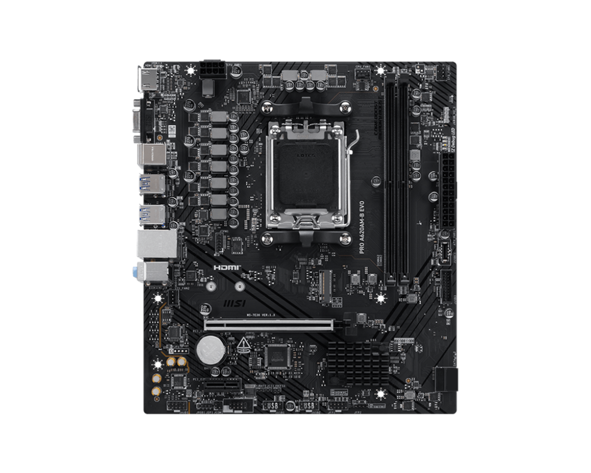 לוח אם MSI PRO A620AM-B EVO