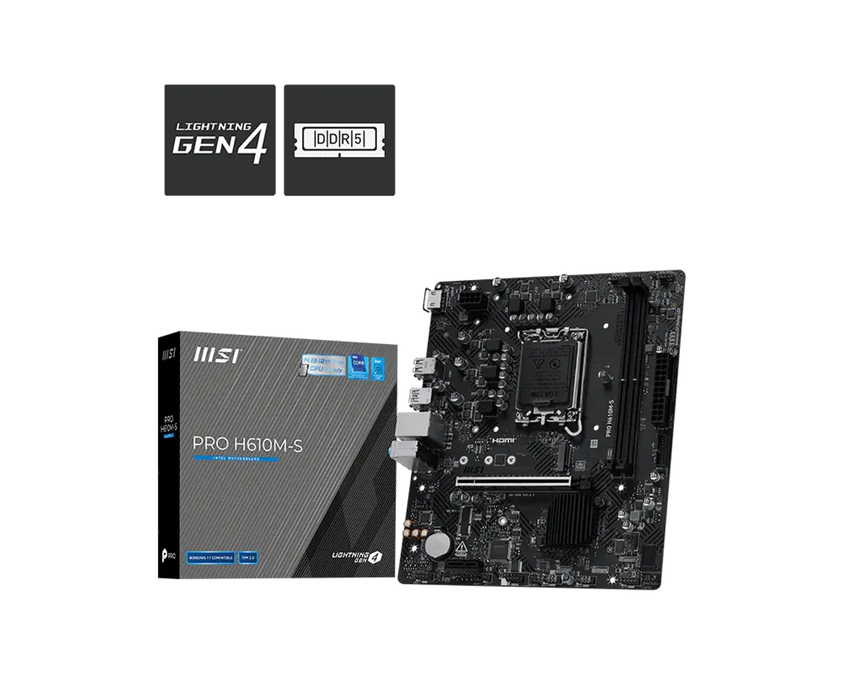 לוח אם PRO H610M-S