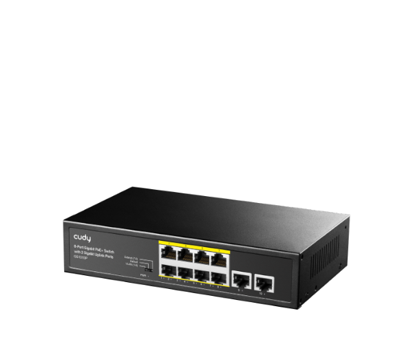 מתג לא מנוהל Cudy GS1010P 8-Ports Gigabit Unmanaged POE Switch
