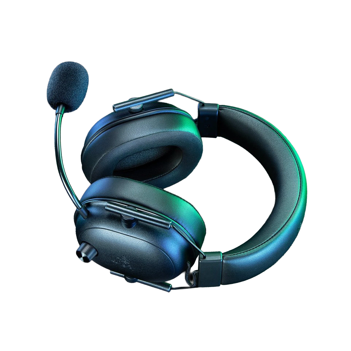 אוזניות גיימינג אלחוטיות Razer BlackShark V2 HyperSpeed – דרייברים TriForce Titanium 50 מ"מ – משקל 280 גרם