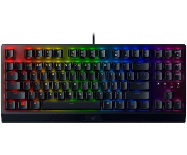 מקלדת גיימינג Razer BlackWidow v3 TKL Wired RGB Green Switches