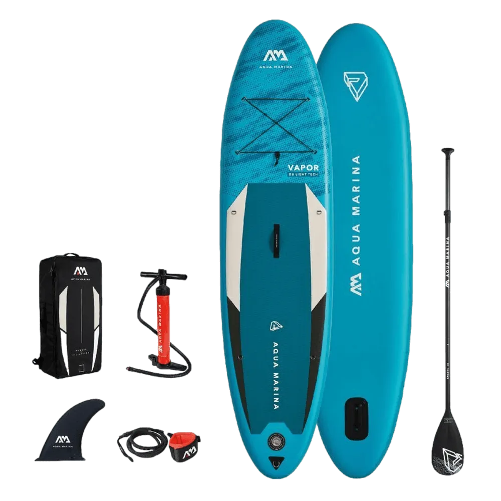 גלשן סאפ Aqua Marina VAPOR BT-21VAP – אורך 315 ס"מ – רוחב 79 ס"מ – נפח 310 ליטר – נשיאה עד 140 ק"ג