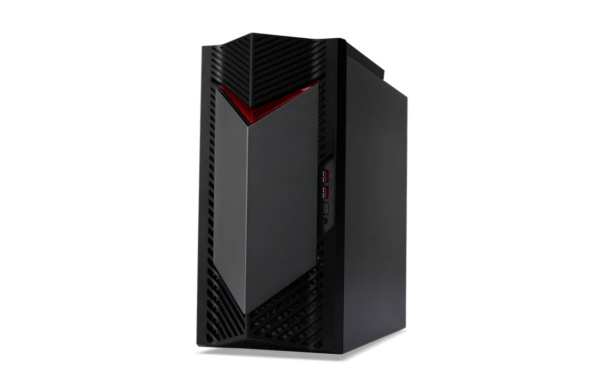 מחשב נייח גיימינג Acer Nitro 50 N660 – מעבד Core Ultra 7 265F – זכרון 16GB – כונן 1TB SSD – מ.גרפי RTX 5060 8GB – צבע שחור