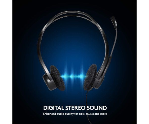 אוזניות ומיקרופון Logitech 960 USB HEADSET